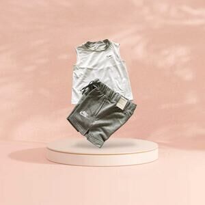 Nike Girls Tank Top & Shorts‎ Outfit/Set Small  *NWT